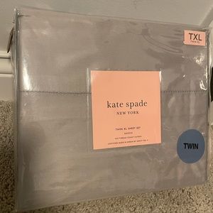 Gray KateSpade Twin XL Sheets